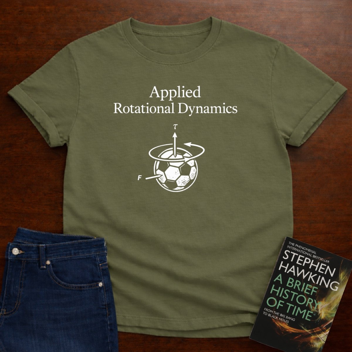 APPLIED ROTATIONAL DYNAMICS T-SHIRT – Military Green