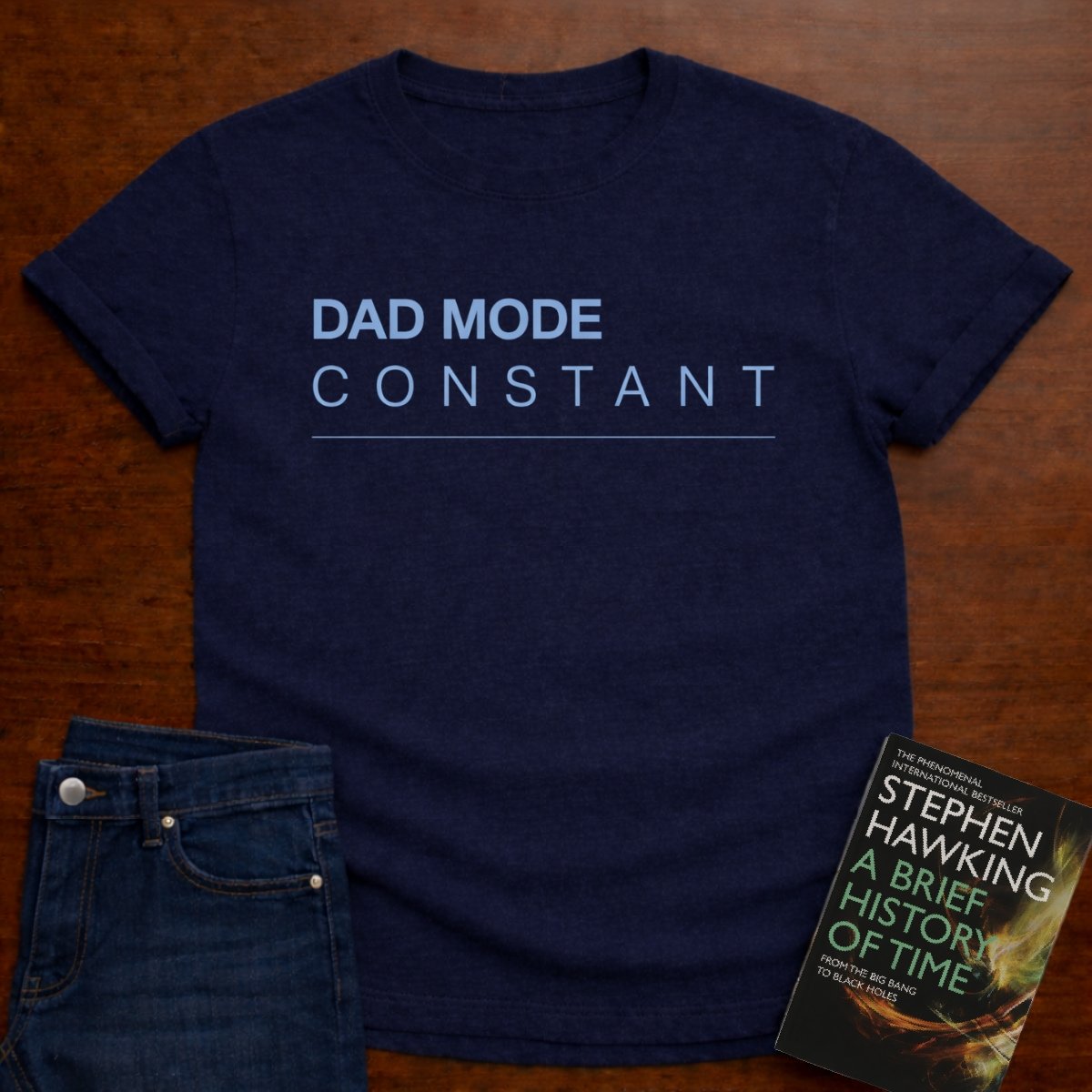 DAD MODE CONSTANT. T-SHIRT – Navy