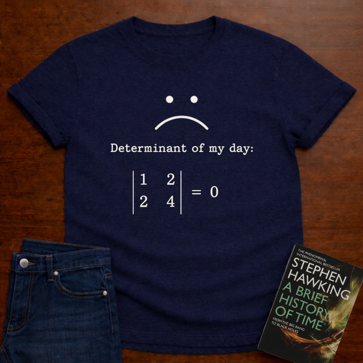 DETERMINANT OF MY DAY 0. T-SHIRT – Navy