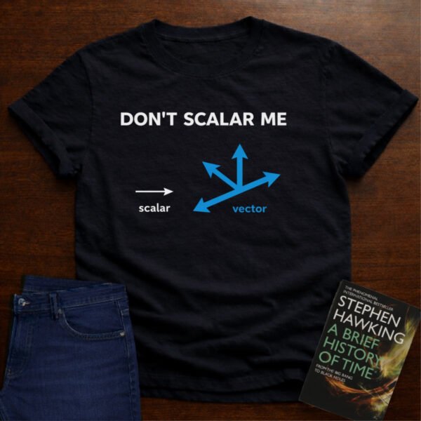 DON'T SCALAR ME - T-SHIRT – Black