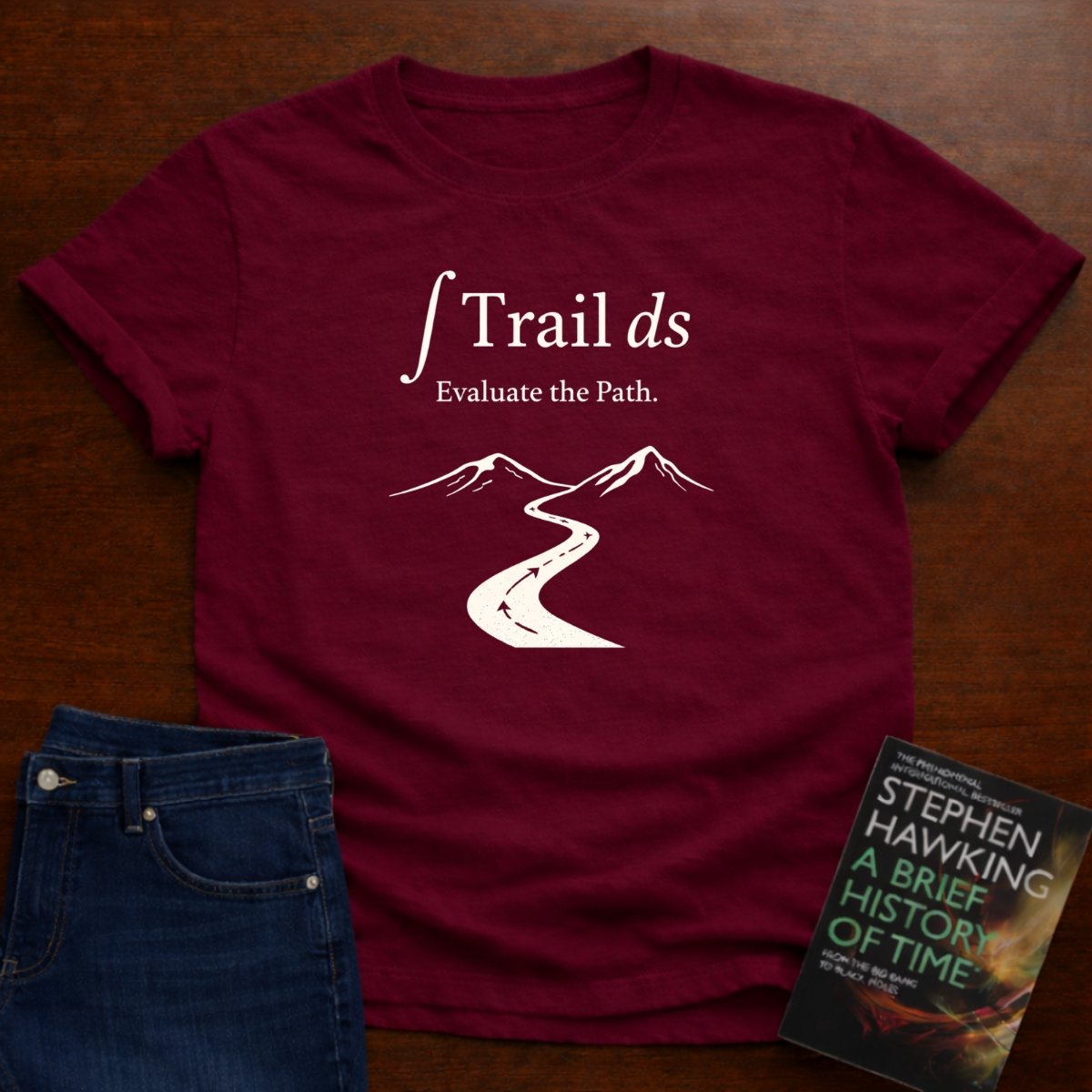 ∫ TRAIL DS T-SHIRT – Cardinal Red