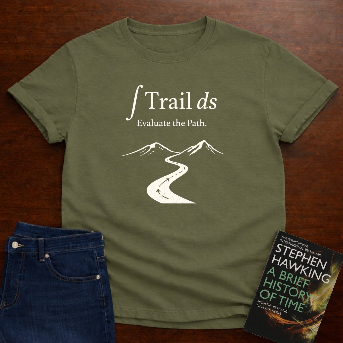 ∫ TRAIL DS T-SHIRT – Military Green