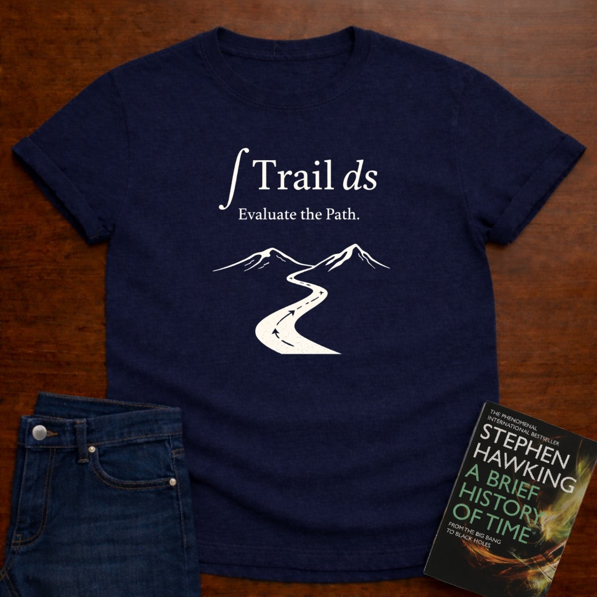 ∫ TRAIL DS T-SHIRT – Navy