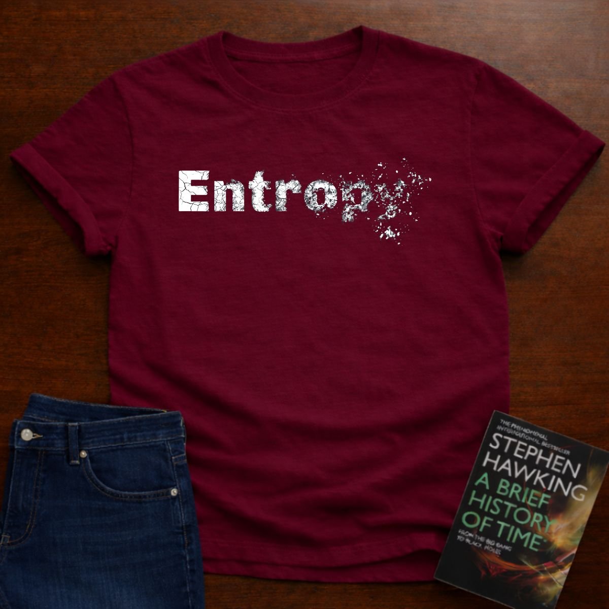 Entropy - Premium Physics Tee – Cardinal Red
