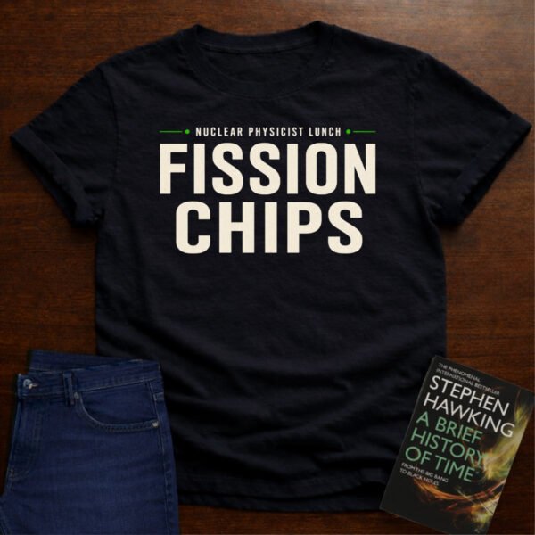 FISSION CHIPS. T-SHIRT – Black