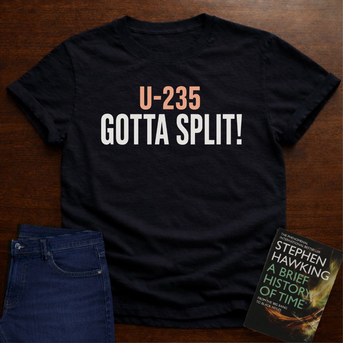 GOTTA SPLIT! T-SHIRT – Black