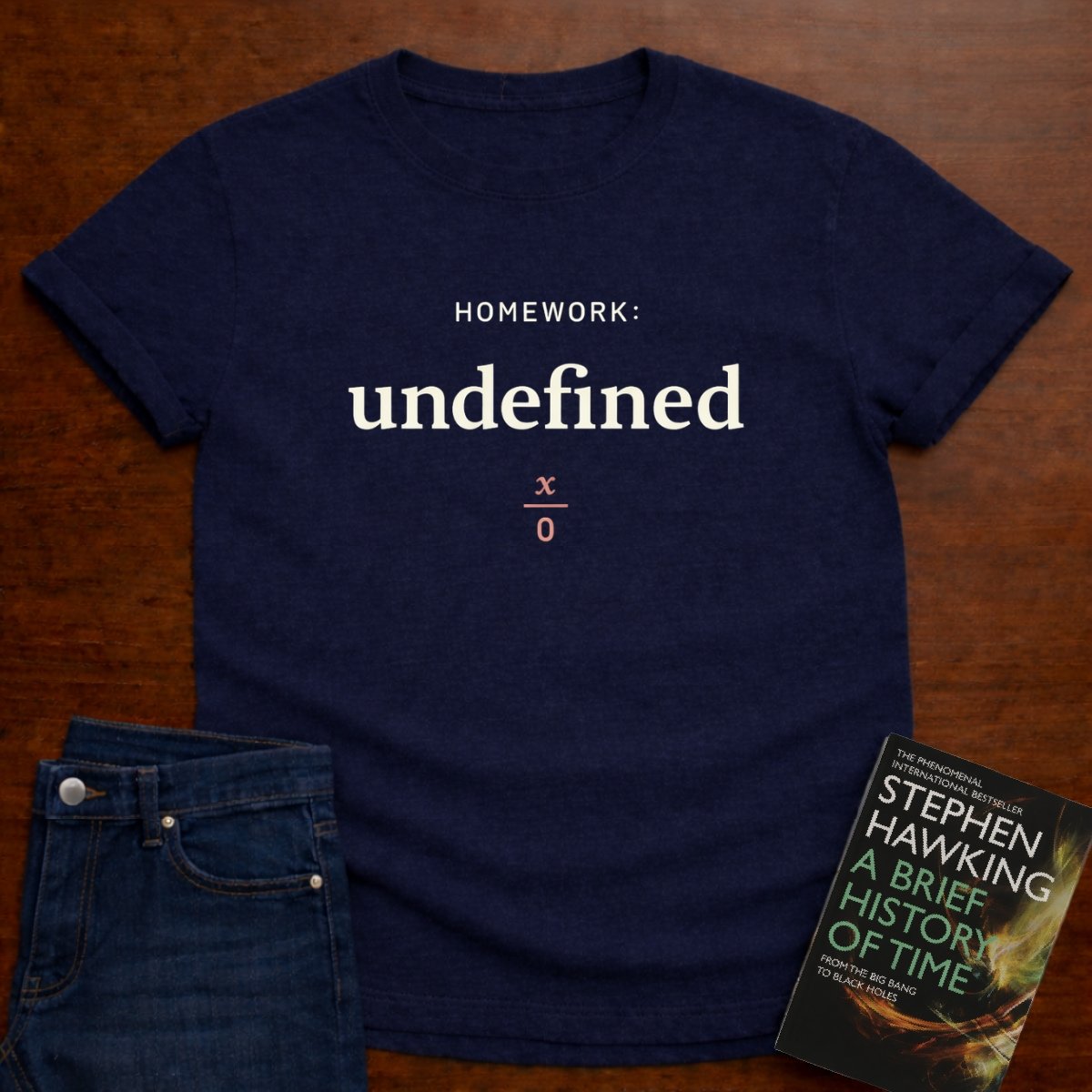 HOMEWORK: UNDEFINED. T-SHIRT – Navy