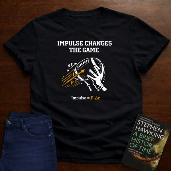 Impulse Changes The Game T-Shirt in Black