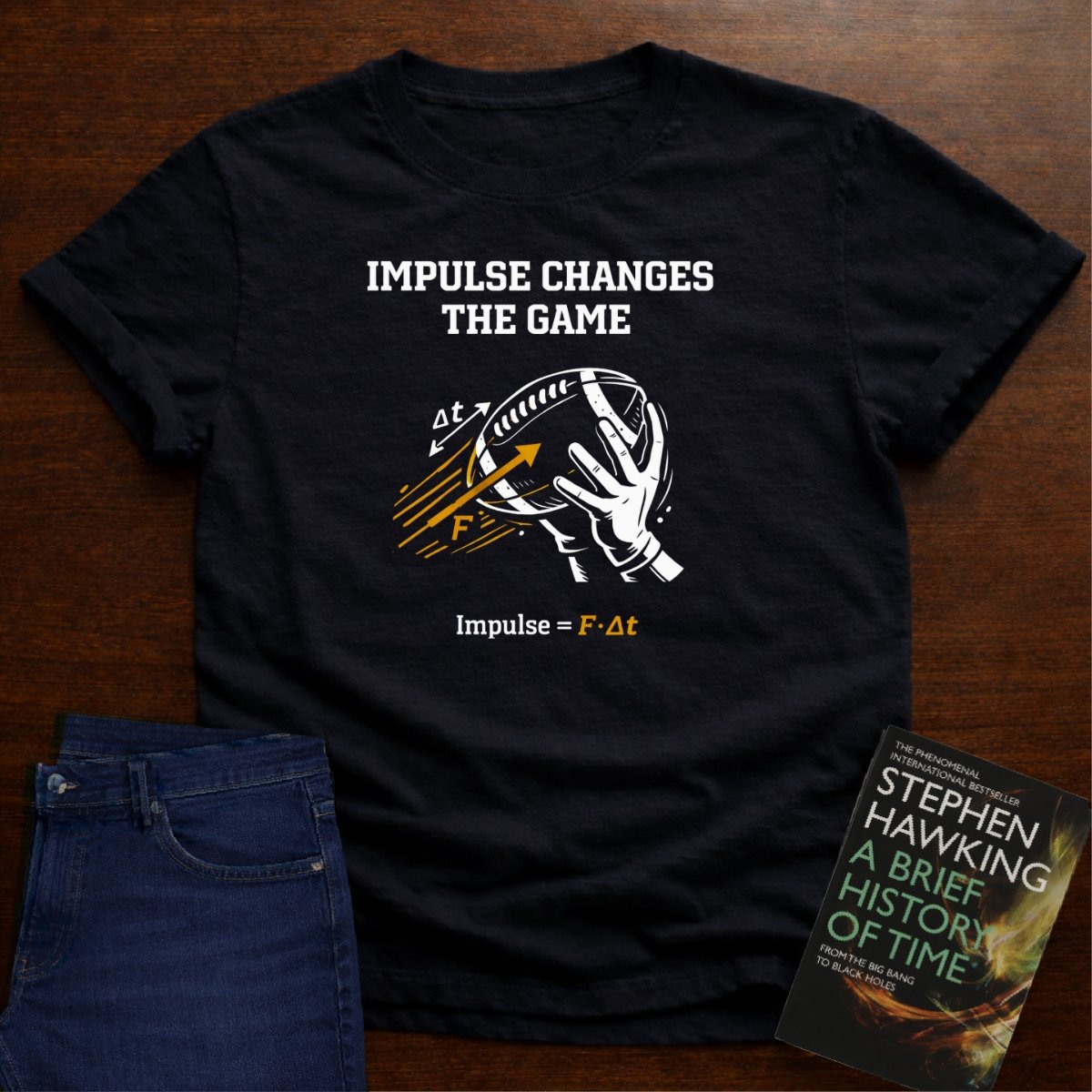 IMPULSE CHANGES THE GAME T-SHIRT – Black