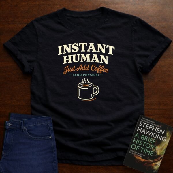 INSTANT HUMAN PHYSICS T-SHIRT – Black