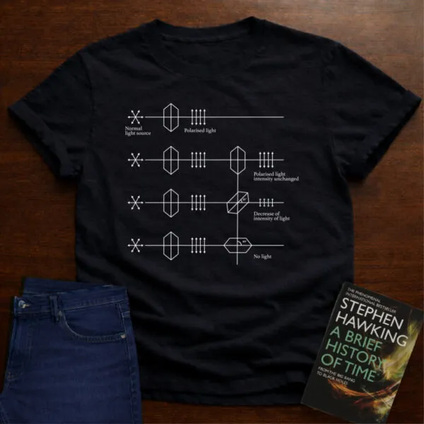 Light Polarization T-Shirt in Black