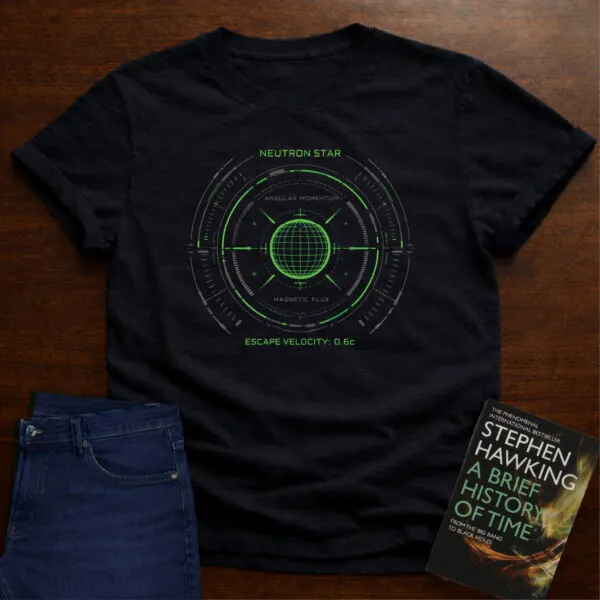 Neutron Star T-Shirt in Black
