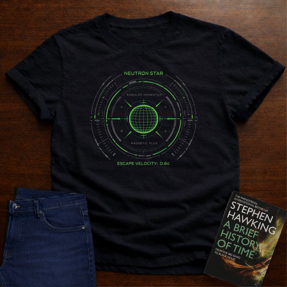 NEUTRON STAR T-SHIRT – Black