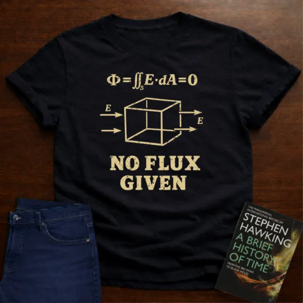 No Flux Given T-Shirt in Black