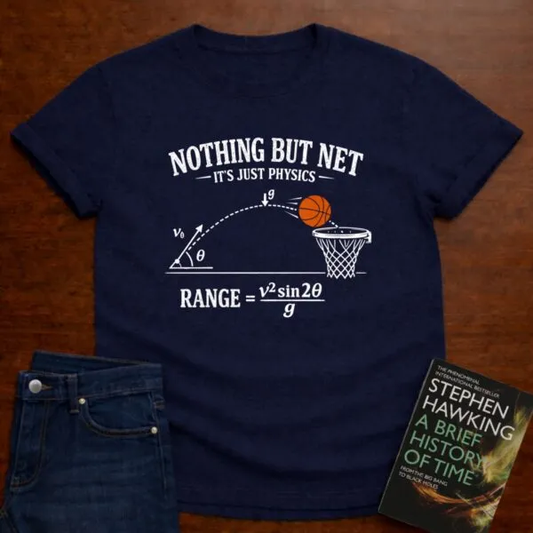 Nothing But Net T-Shirt in Navy