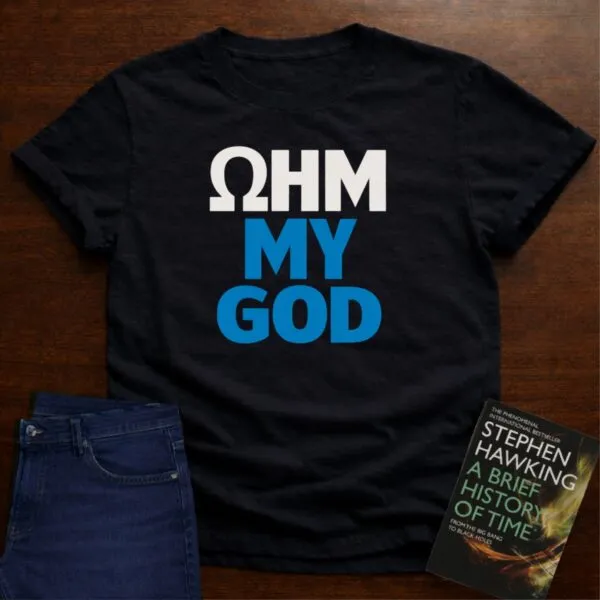 Ohm My God T-Shirt in Black