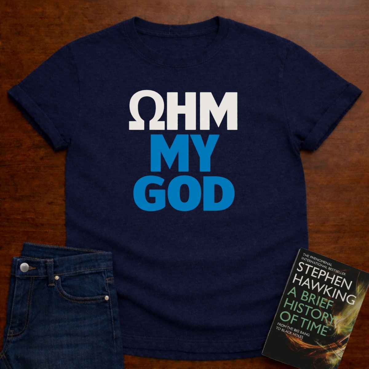 OHM MY GOD T-SHIRT – Navy