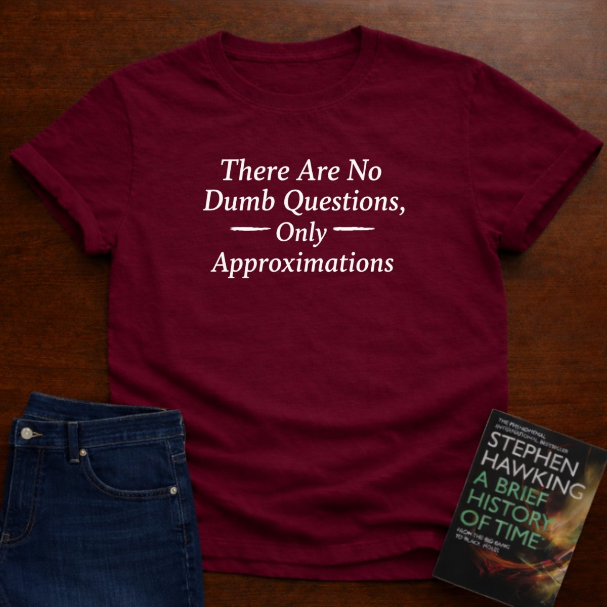 ONLY APPROXIMATIONS T-SHIRT – Cardinal Red