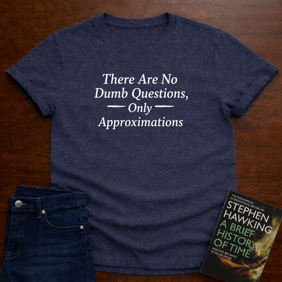ONLY APPROXIMATIONS T-SHIRT – Heather Navy