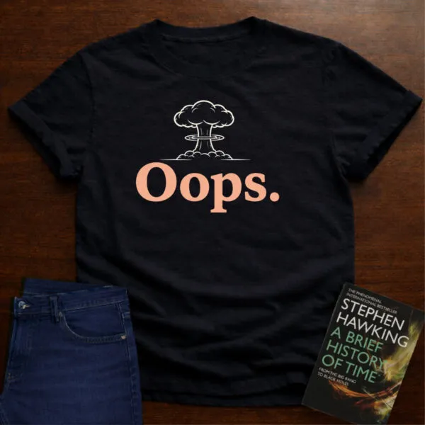 Oops. T-SHIRT in Black