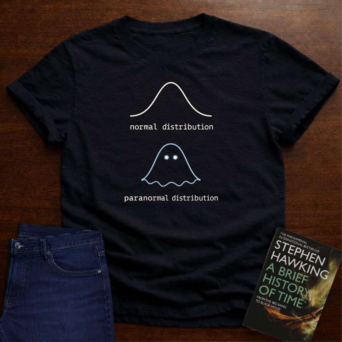 PARANORMAL DISTRIBUTION. T-SHIRT – Black
