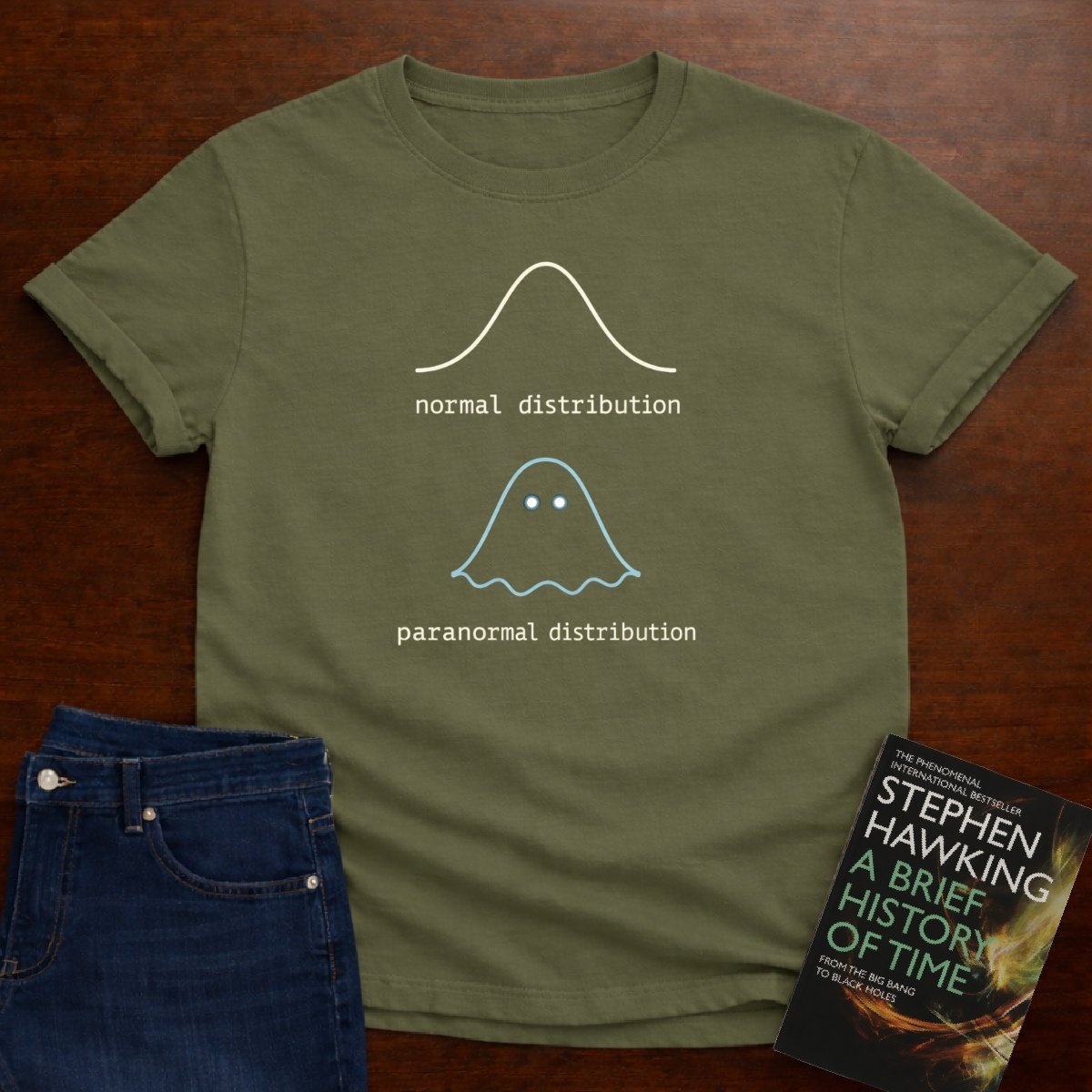 PARANORMAL DISTRIBUTION. T-SHIRT – Military Green