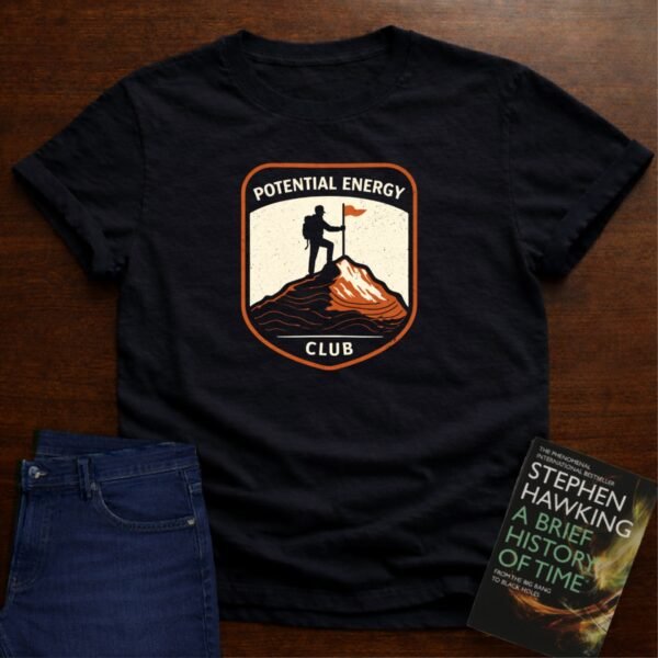 POTENTIAL ENERGY CLUB T-SHIRT – Black