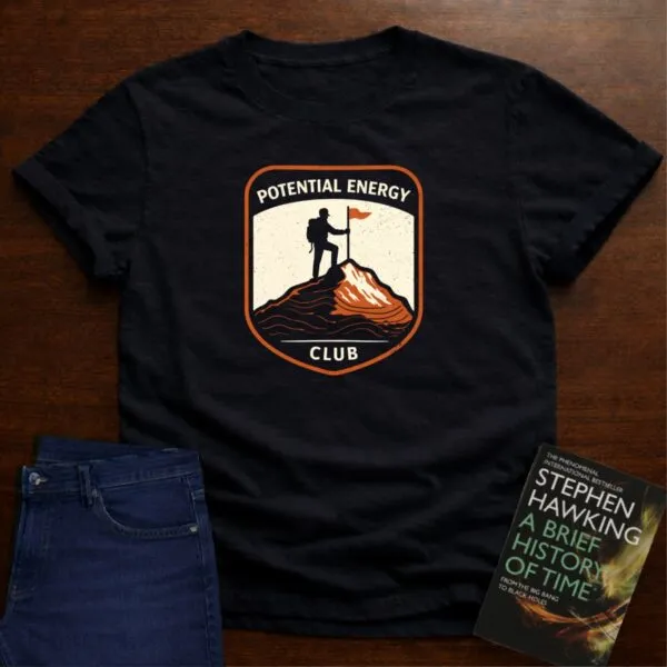 Potential Energy Club T-Shirt in Black