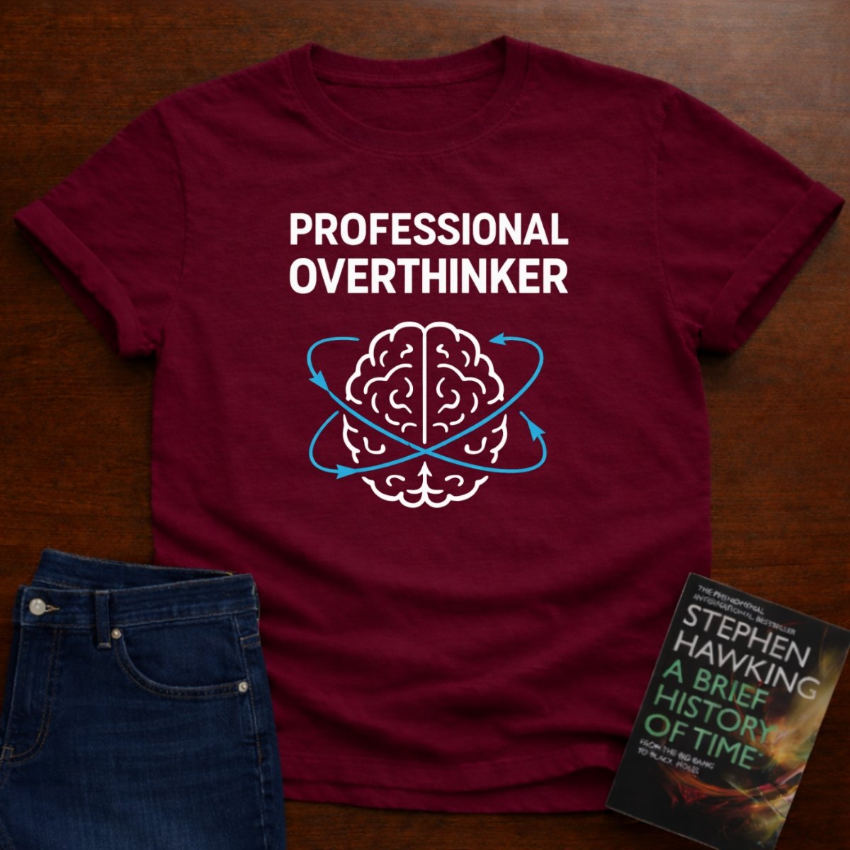 PROFESSIONAL OVERTHINKER T-SHIRT – Cardinal Red