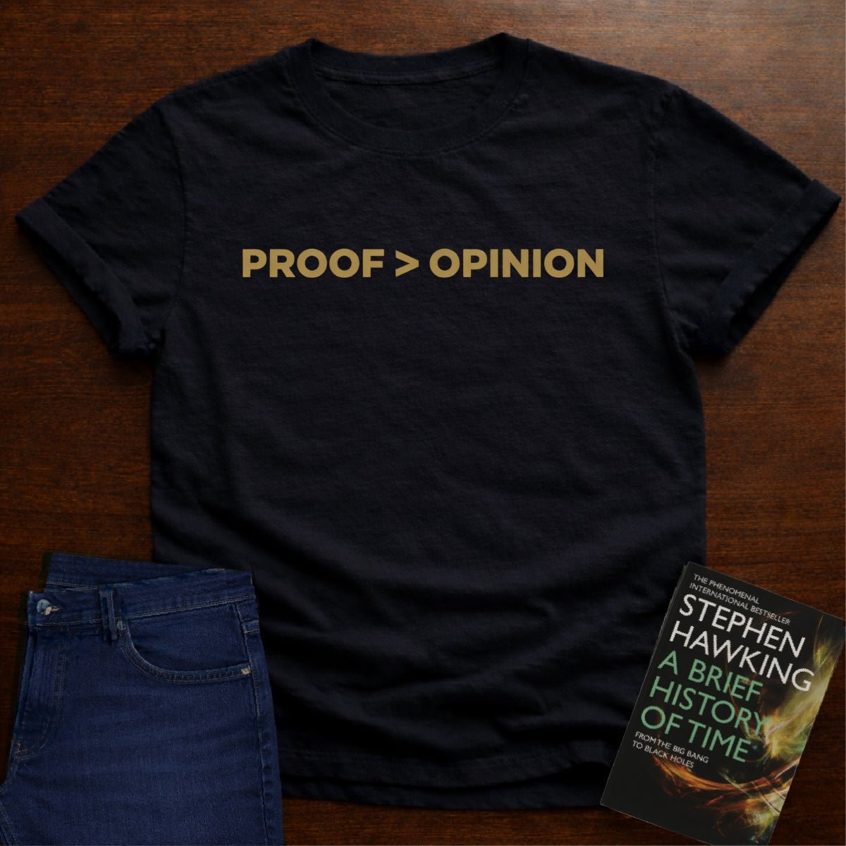 PROOF > OPINION. T-SHIRT – Black