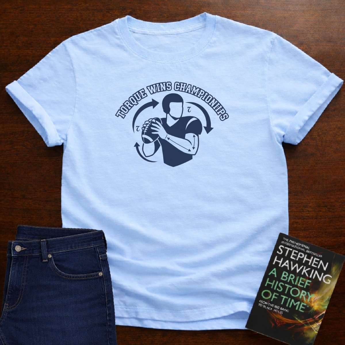 TORQUE WINS CHAMPIONSHIP T-SHIRT – Light Blue