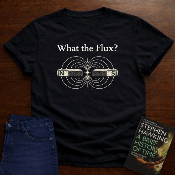 WHAT THE FLUX GRAPHIC T-SHIRT – Black